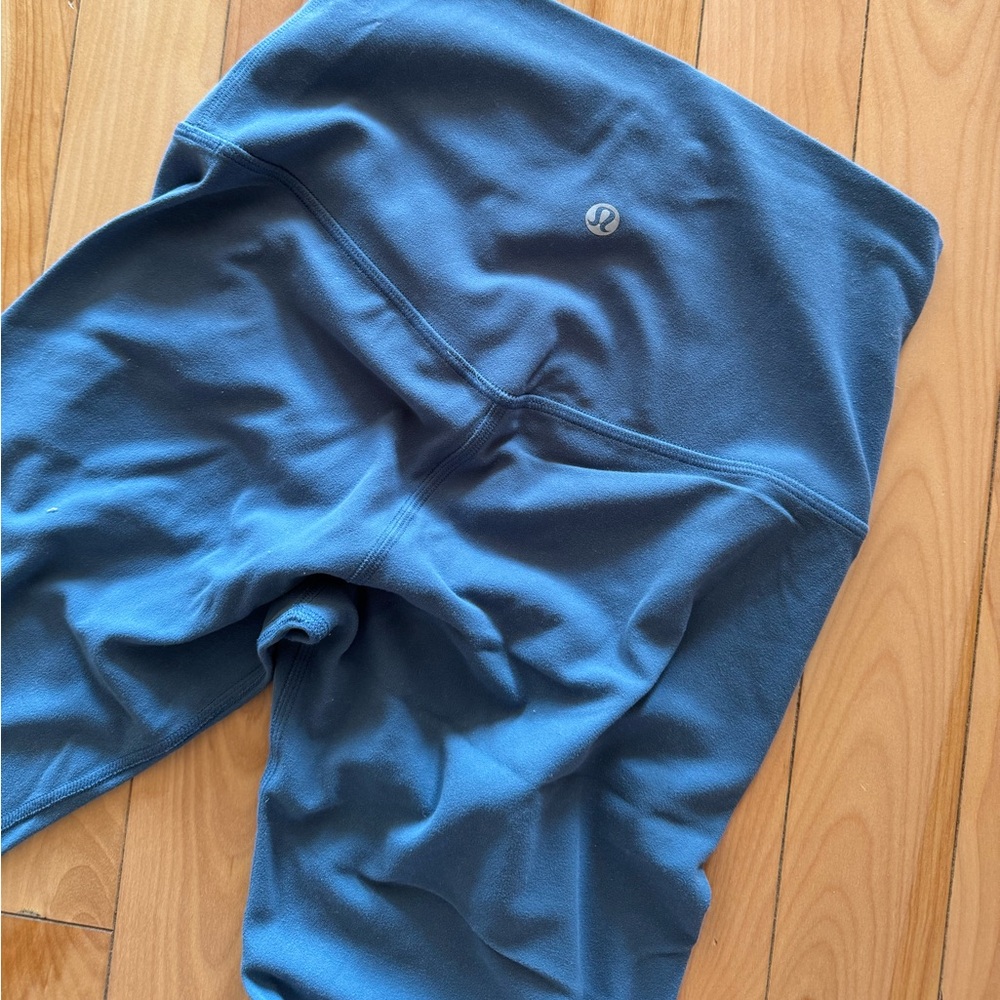 LULULEMON | dusty blue leggings